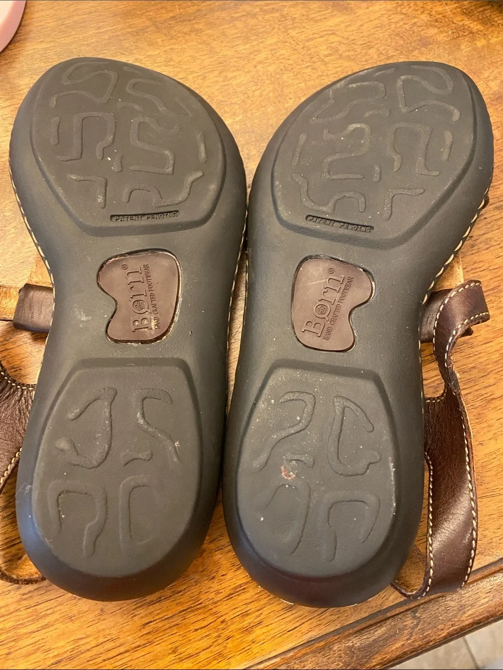 Born Sandals Women's Size 7 Brown Leather